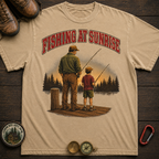 Fishing at Sunrise Tee