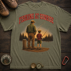 Fishing at Sunrise Tee