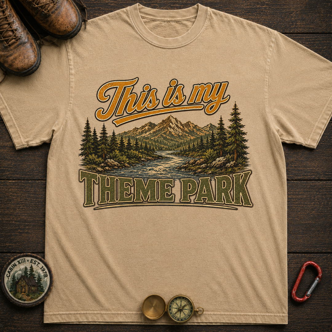 This Is My Theme Park Camping T-Shirt