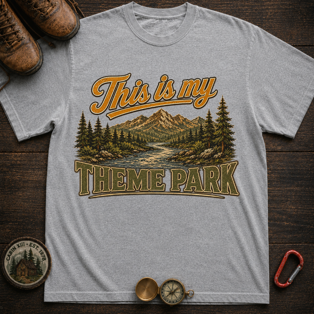 This Is My Theme Park Camping T-Shirt