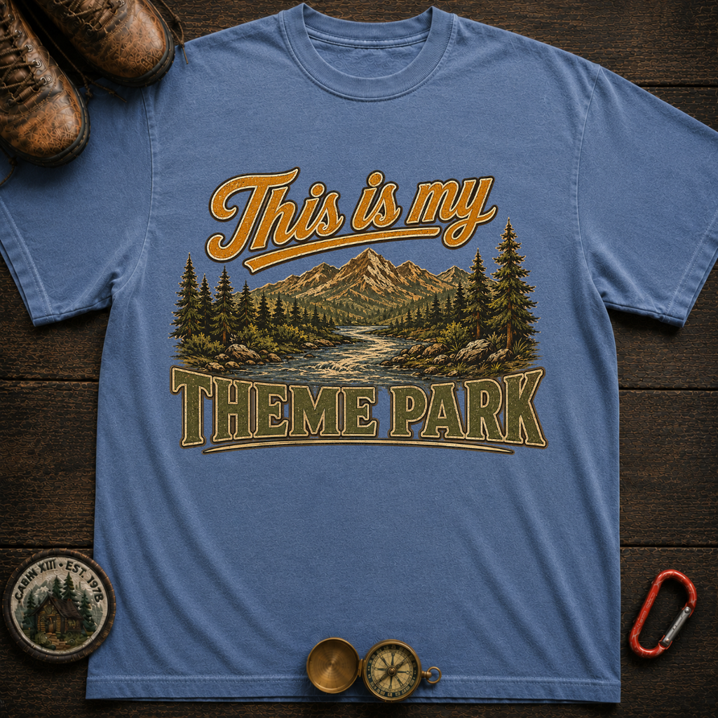 This Is My Theme Park Camping T-Shirt