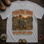Fishing Mom Camping T-Shirt