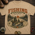 Family Fishing Camping T-Shirt