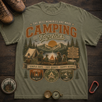 Camping Together Color Comfort T-Shirt