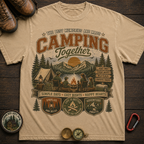 Camping Together Color Comfort T-Shirt