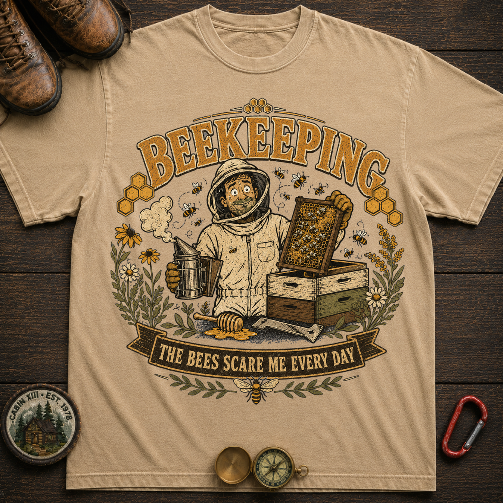 Beekeeping Bees Scare Me T-Shirt