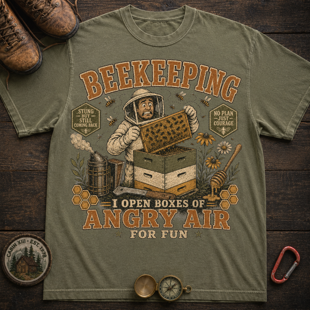 Beekeeping Angry Air T-Shirt