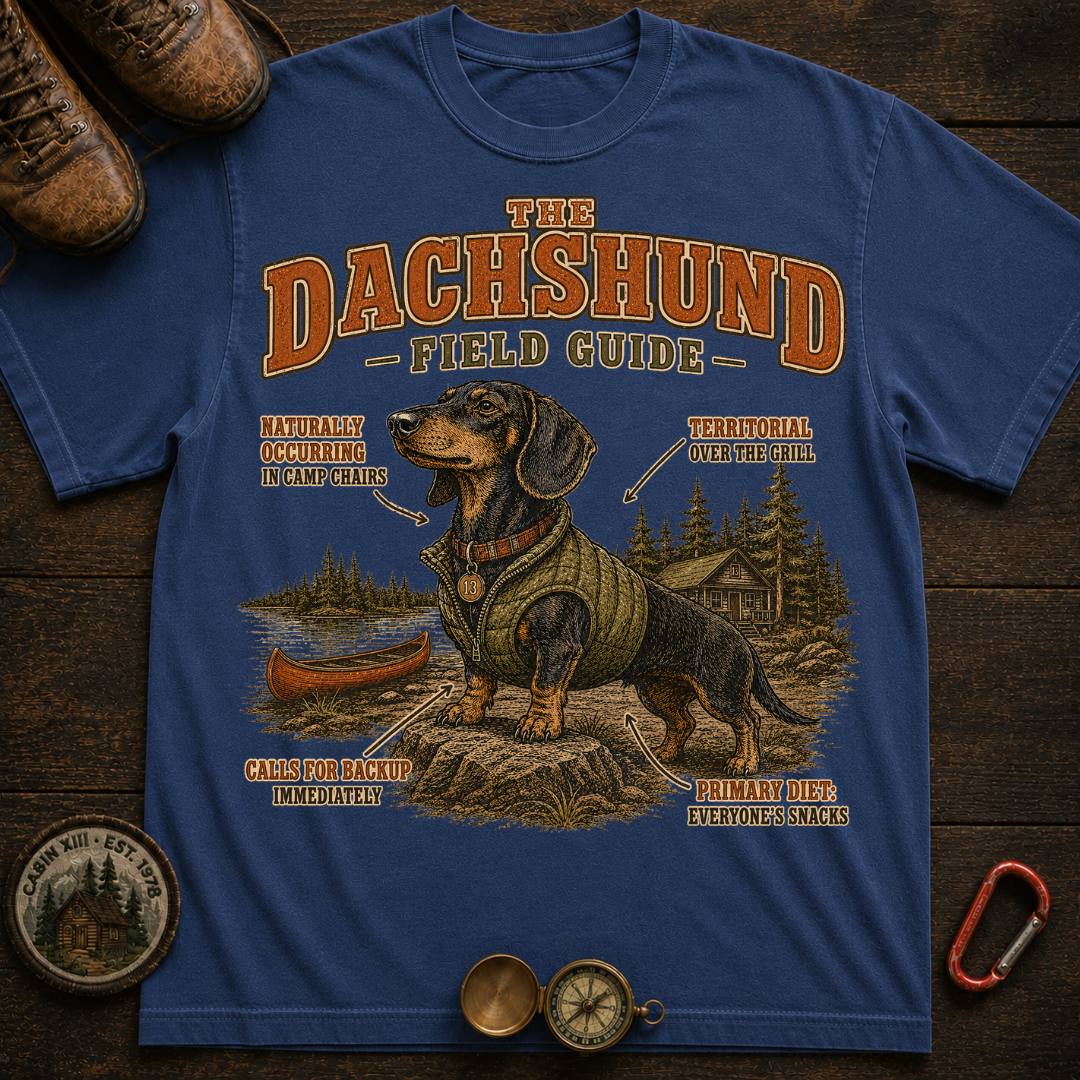 Dachshunds Field Guide Tee