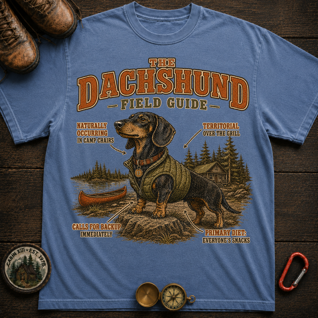 Dachshunds Field Guide Tee
