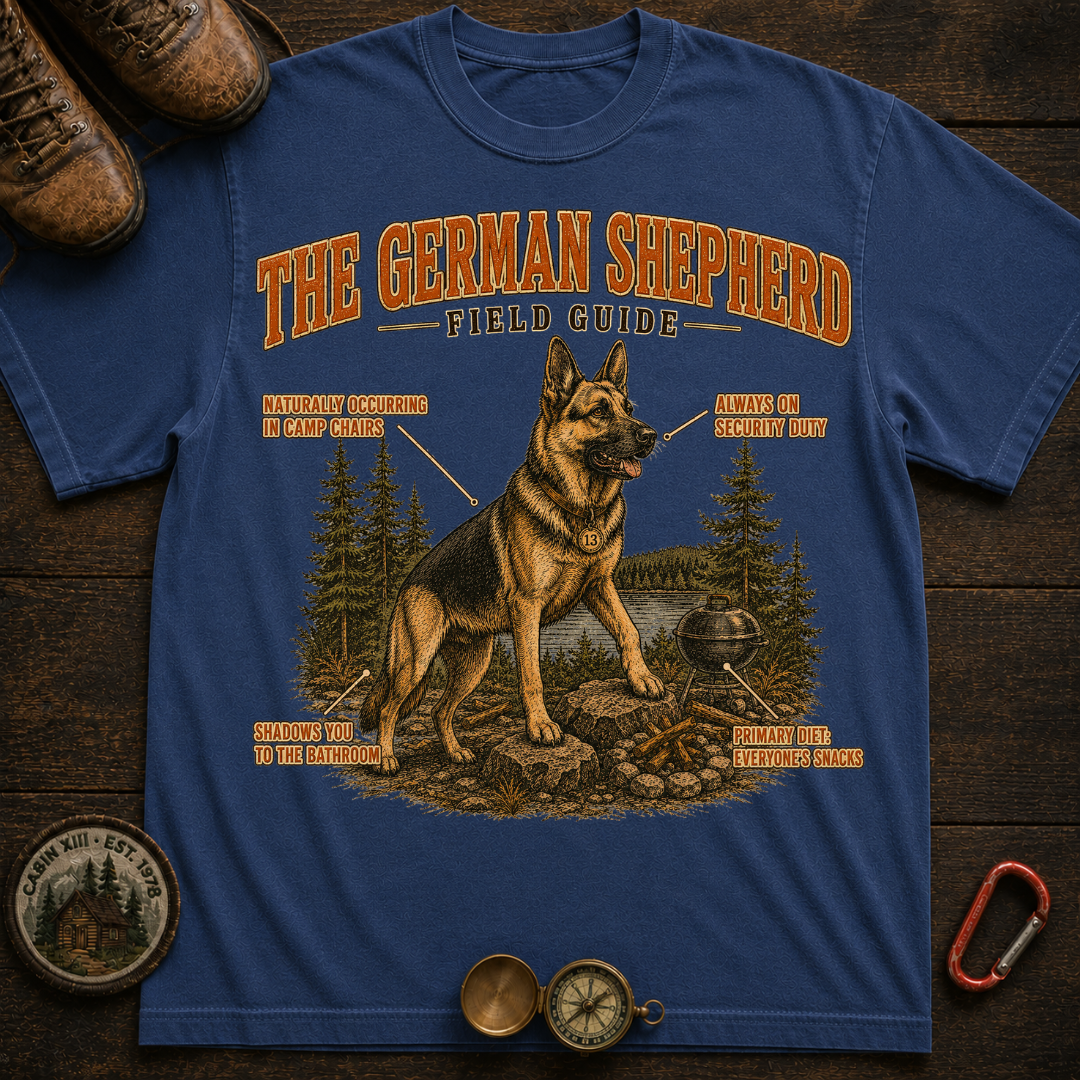 German Shepherd Field Guide Tee