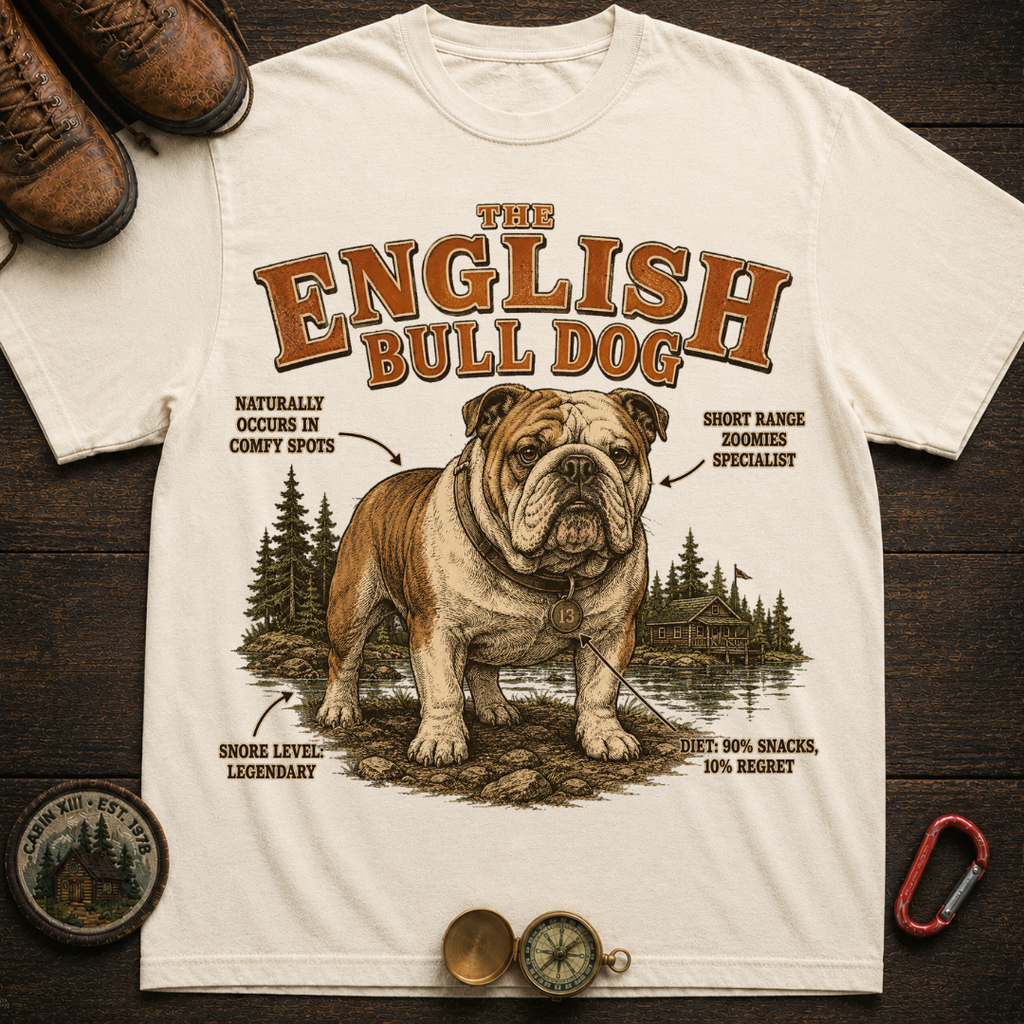 English Bulldog Field Guide Tee