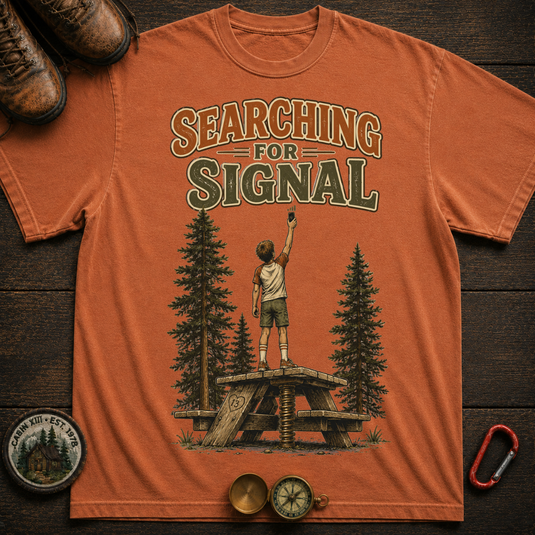 Searching for Signal Comfort Color T-Shirt