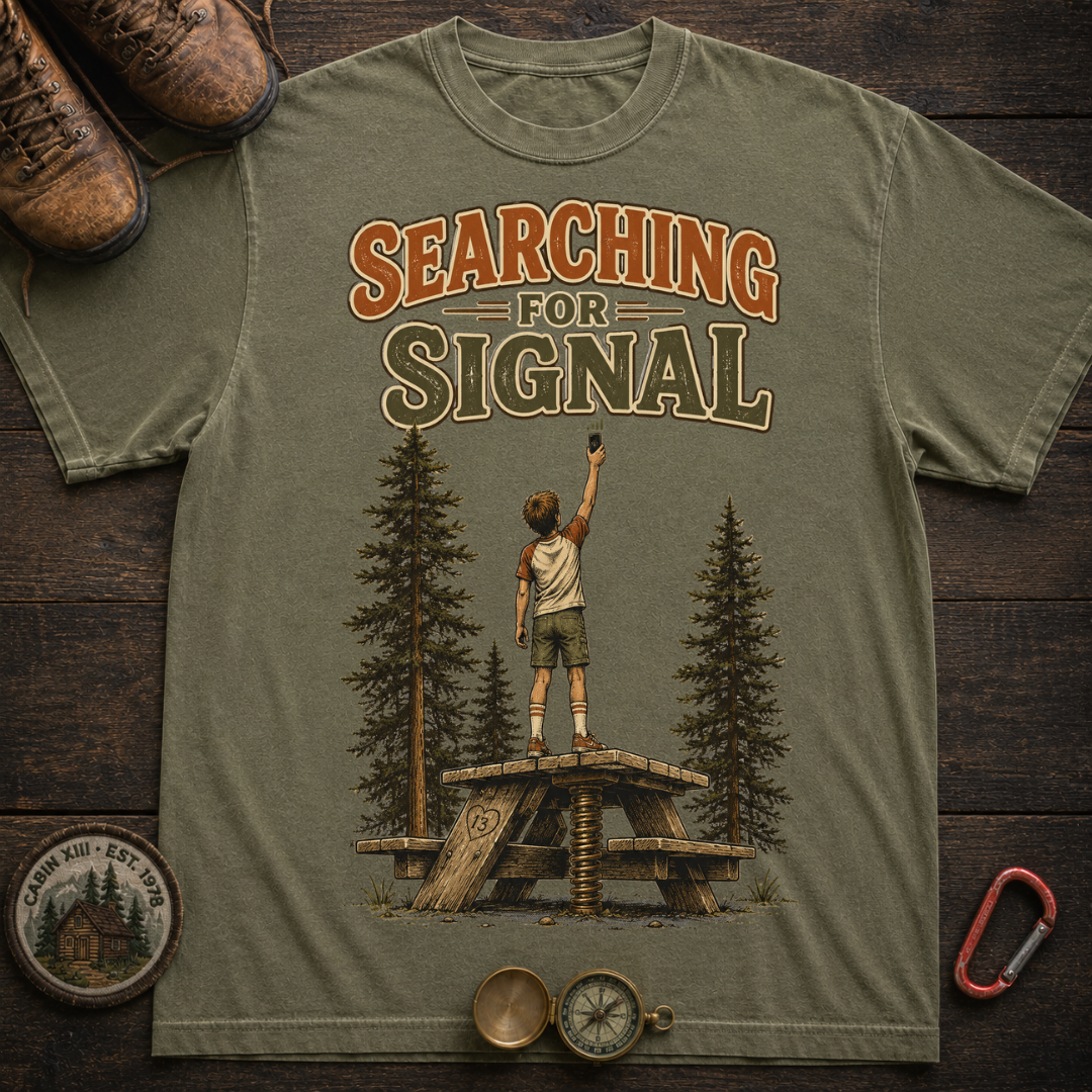 Searching for Signal Comfort Color T-Shirt
