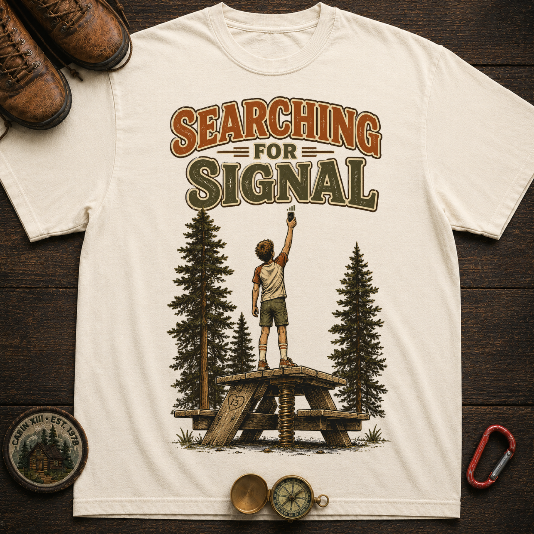Searching for Signal Comfort Color T-Shirt