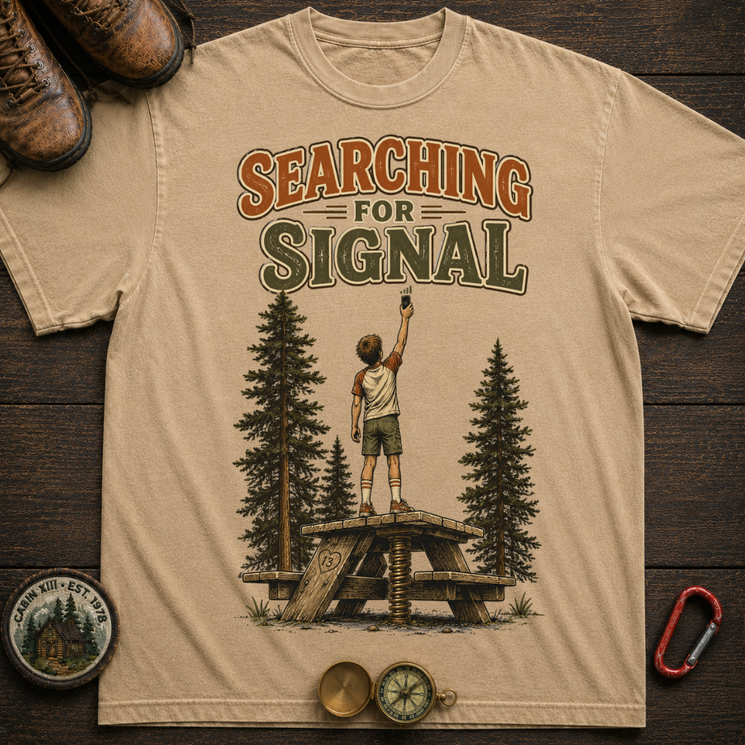 Searching for Signal Comfort Color T-Shirt