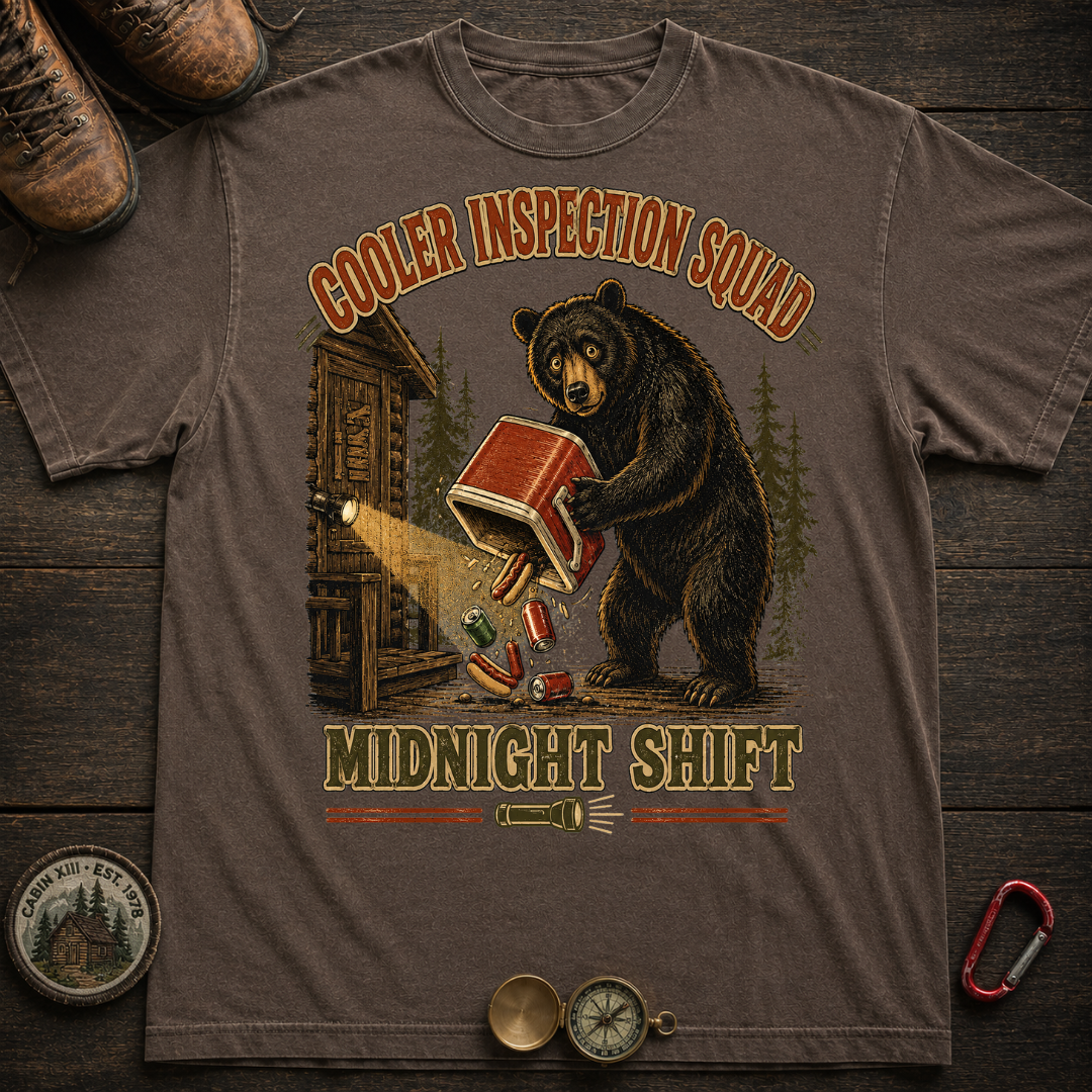 Cooler Inspection Squad Comfort Color T-Shirt
