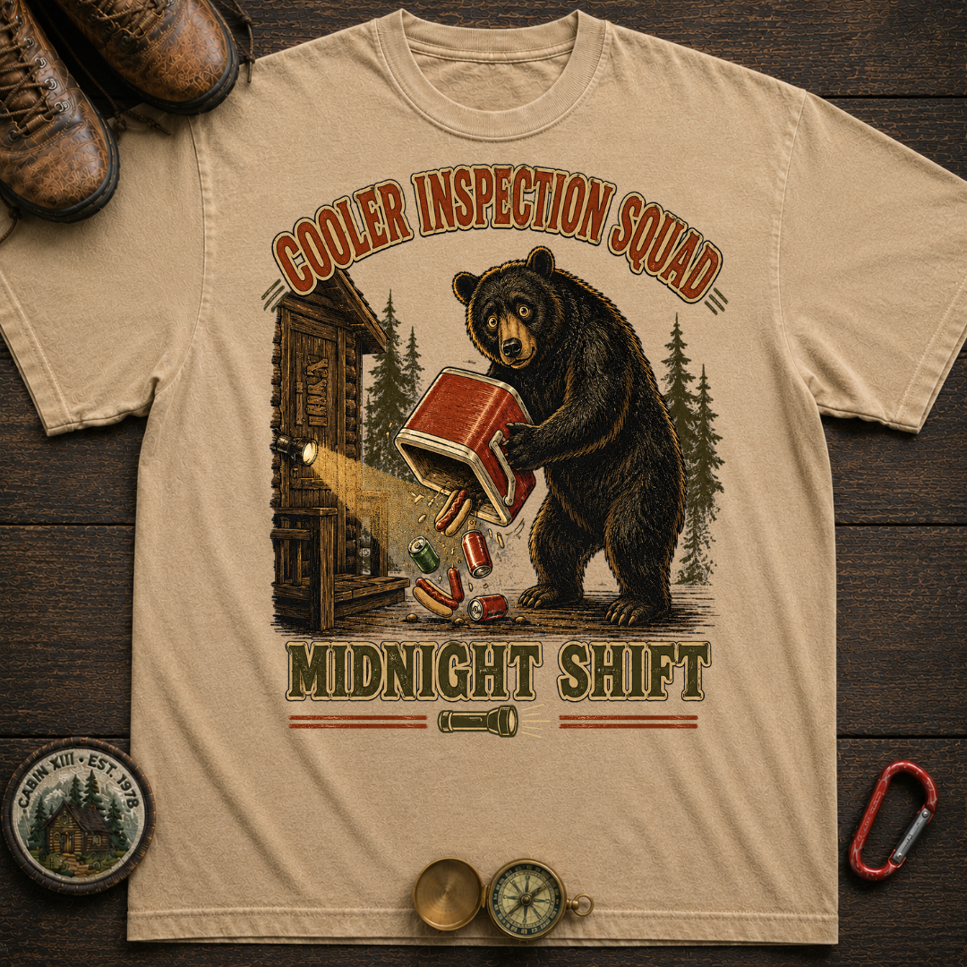 Cooler Inspection Squad Comfort Color T-Shirt
