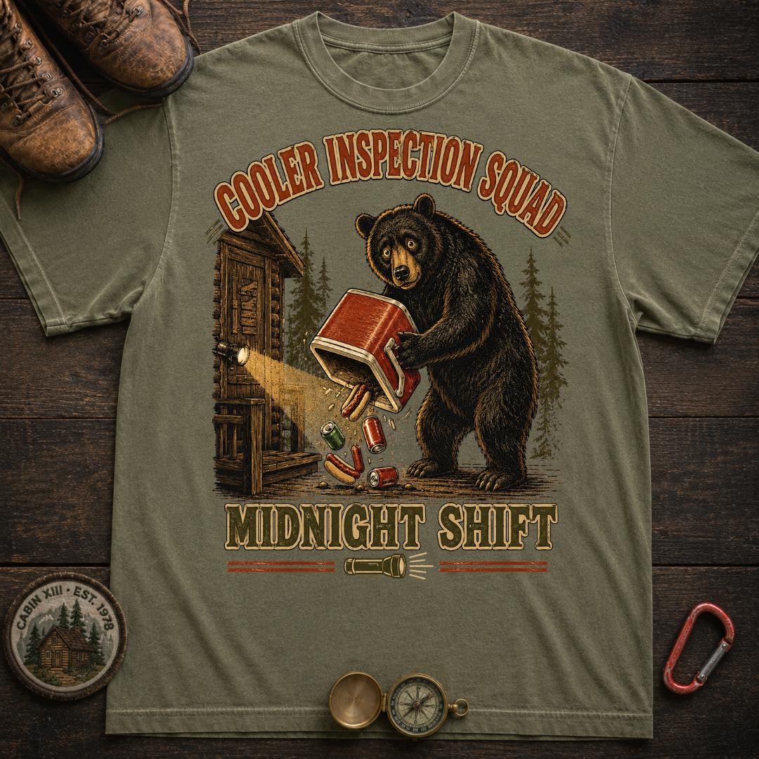 Cooler Inspection Squad Comfort Color T-Shirt