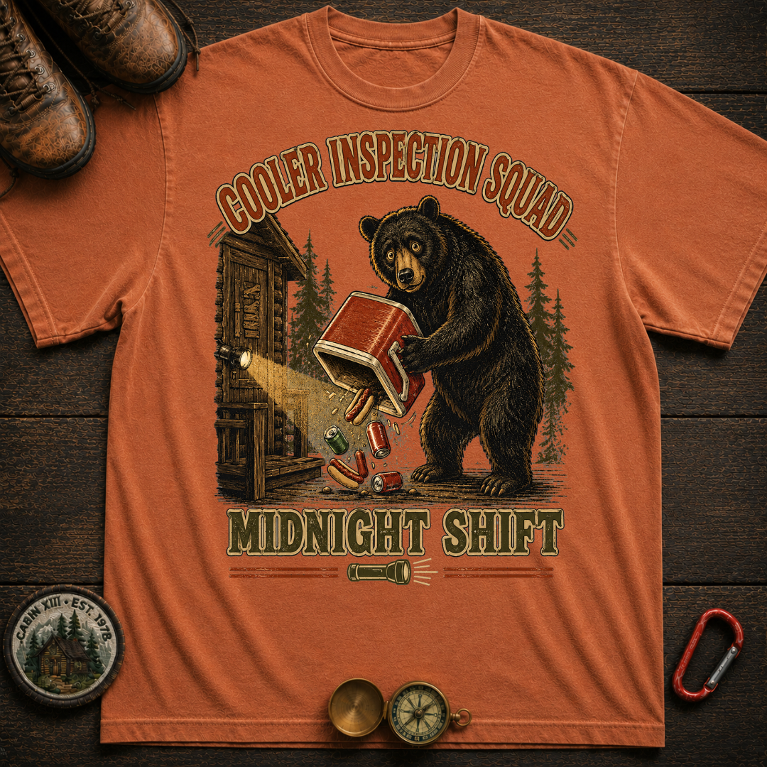 Cooler Inspection Squad Comfort Color T-Shirt