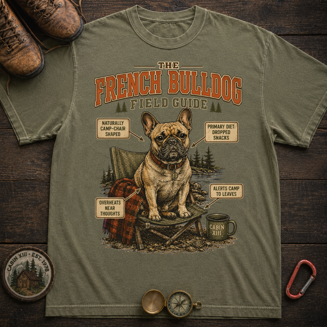 French Bulldog Field Guide Tee
