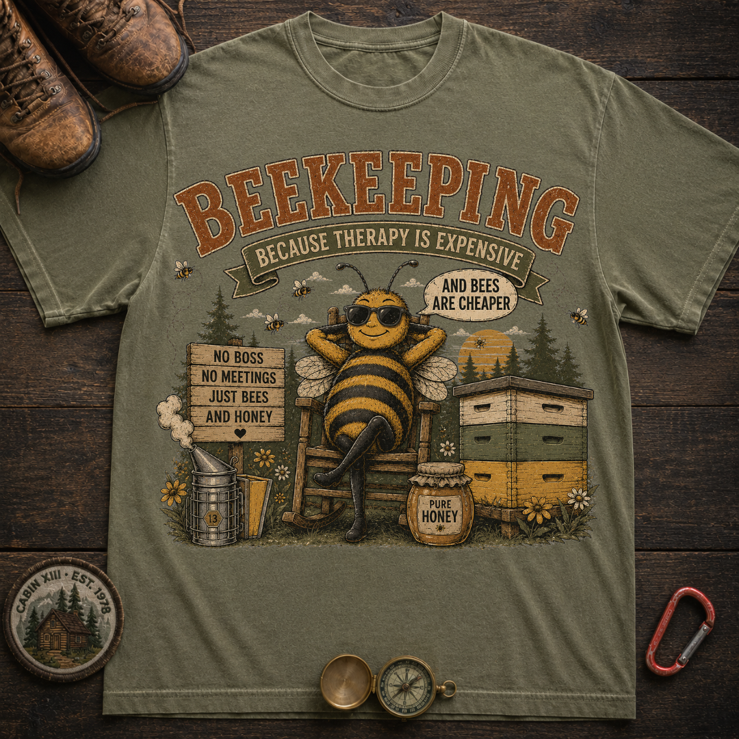 Beekeeping Humor T-Shirt — Vintage T-Shirt