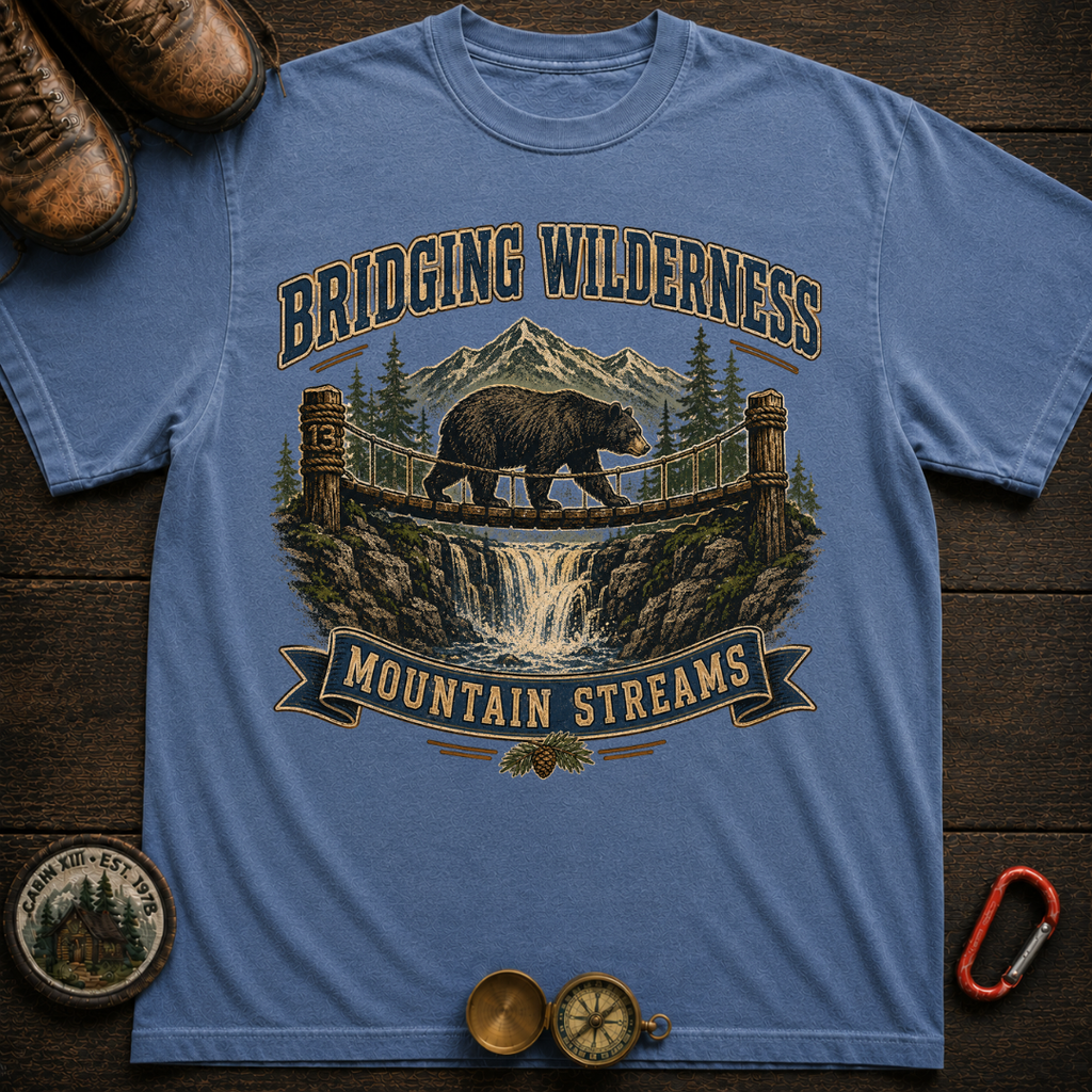 Bridging Wilderness Hiking Tee