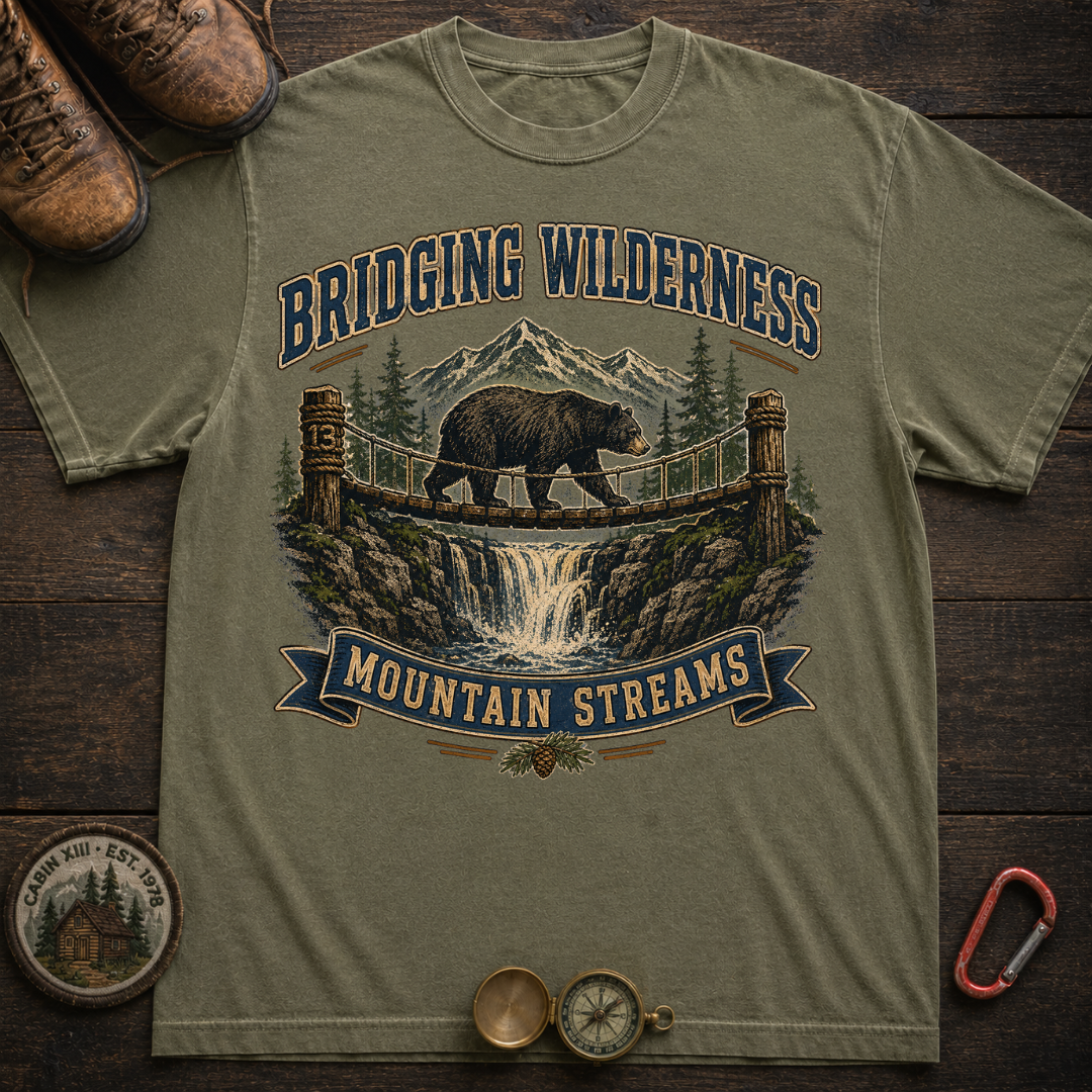 Bridging Wilderness Hiking Tee
