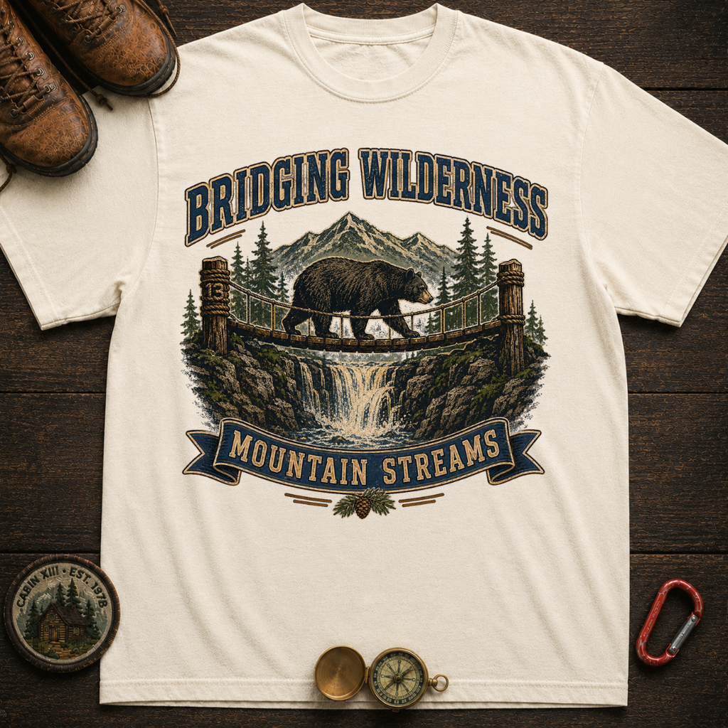Bridging Wilderness Hiking Tee
