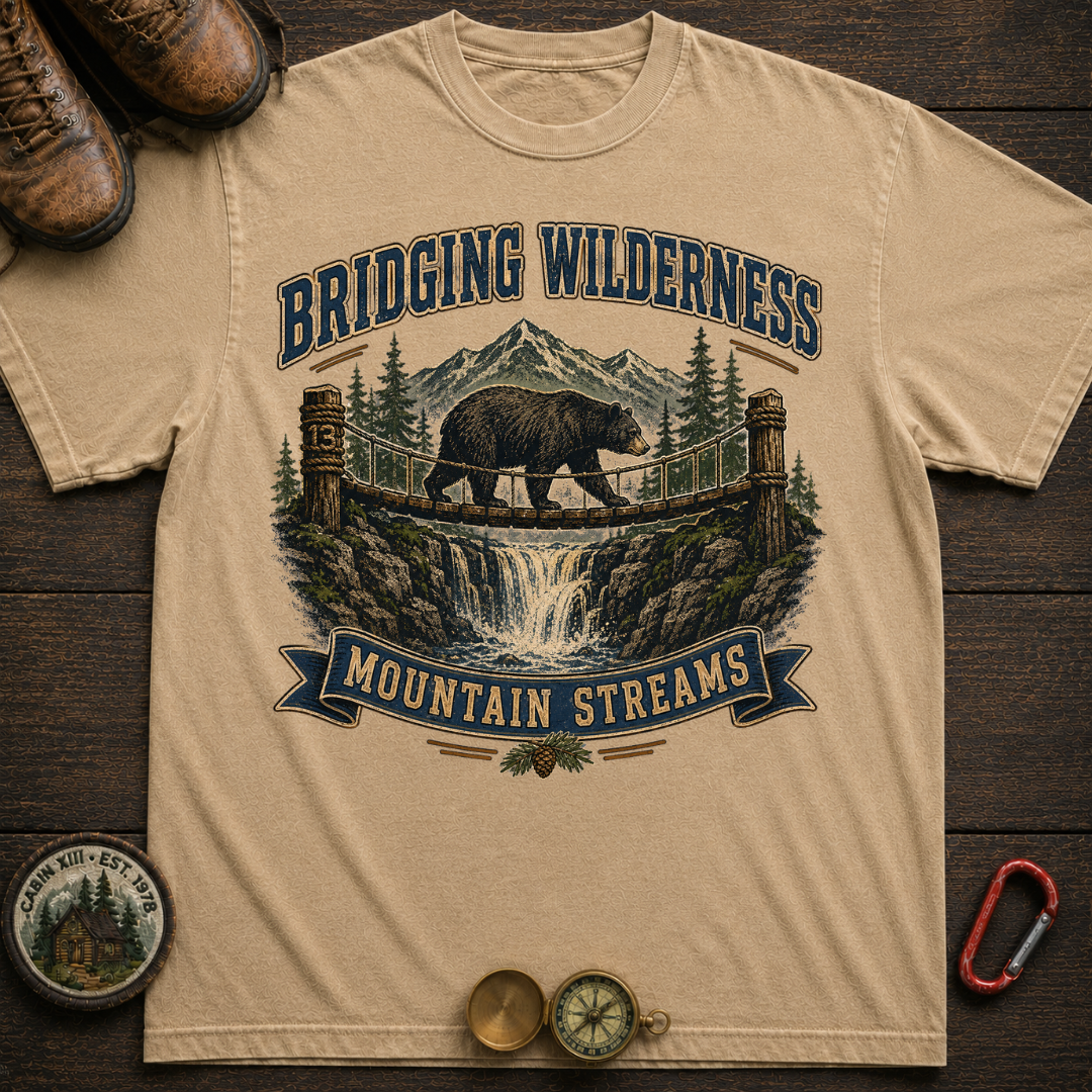 Bridging Wilderness Hiking Tee