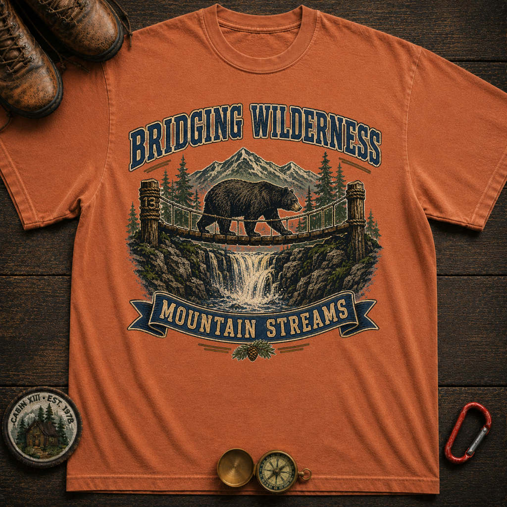 Bridging Wilderness Hiking Tee