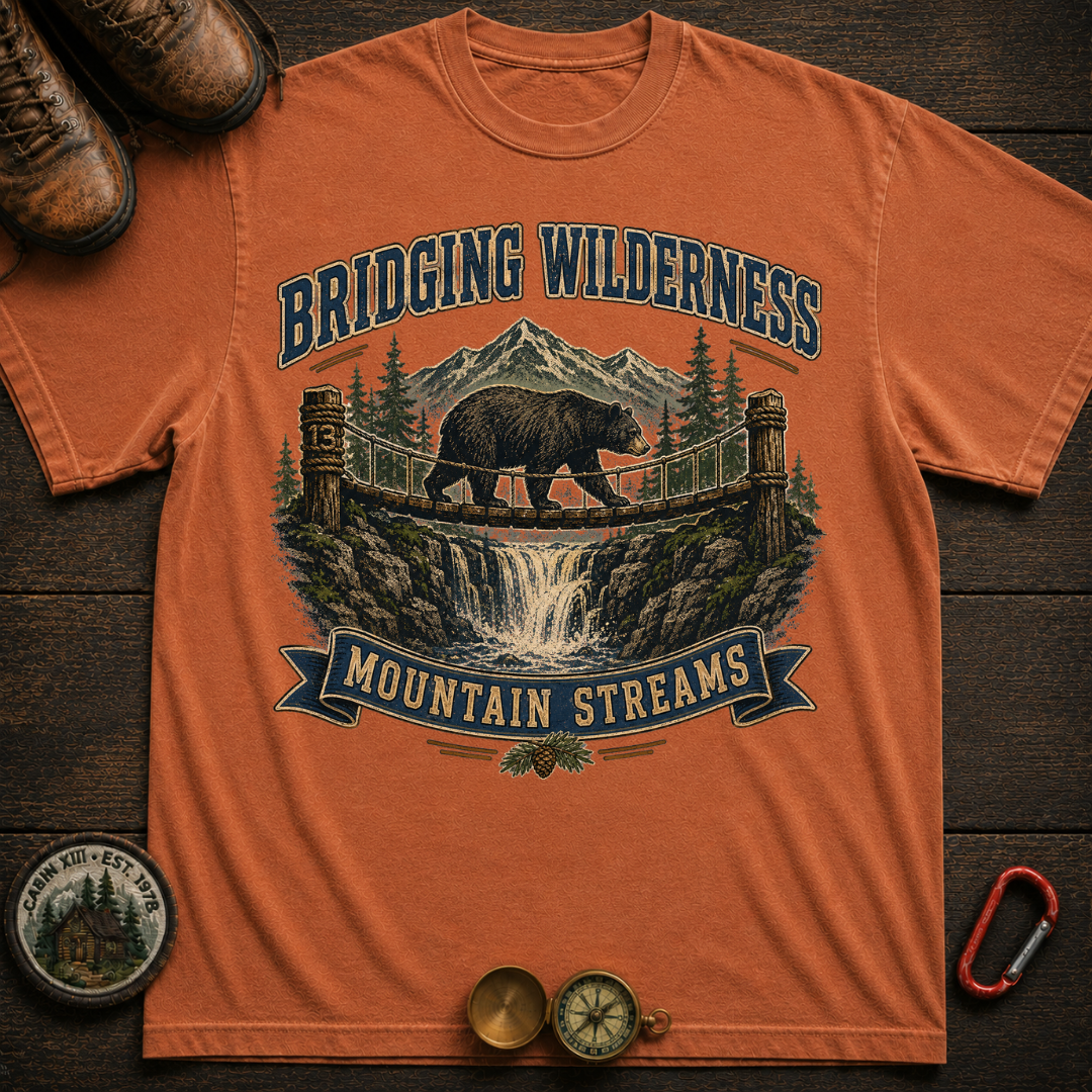 Bridging Wilderness Hiking Tee