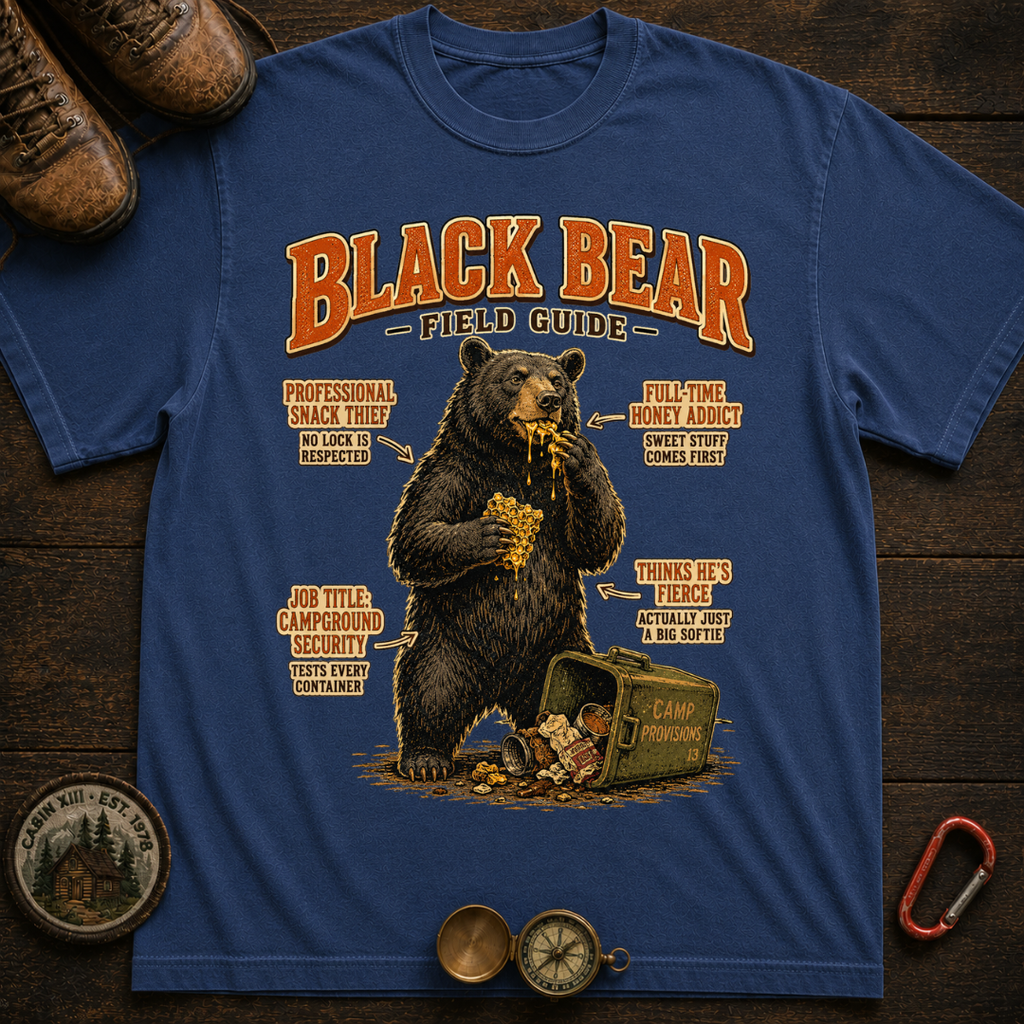 Black Bear Field Guide Tee