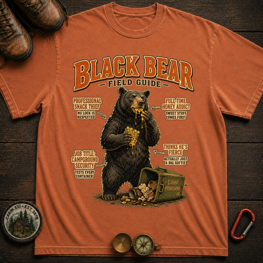 Black Bear Field Guide Tee