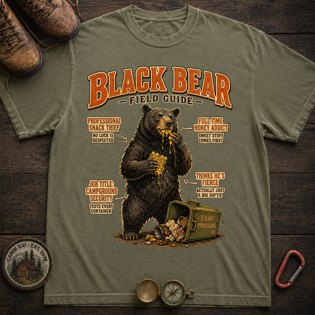 Black Bear Field Guide Tee