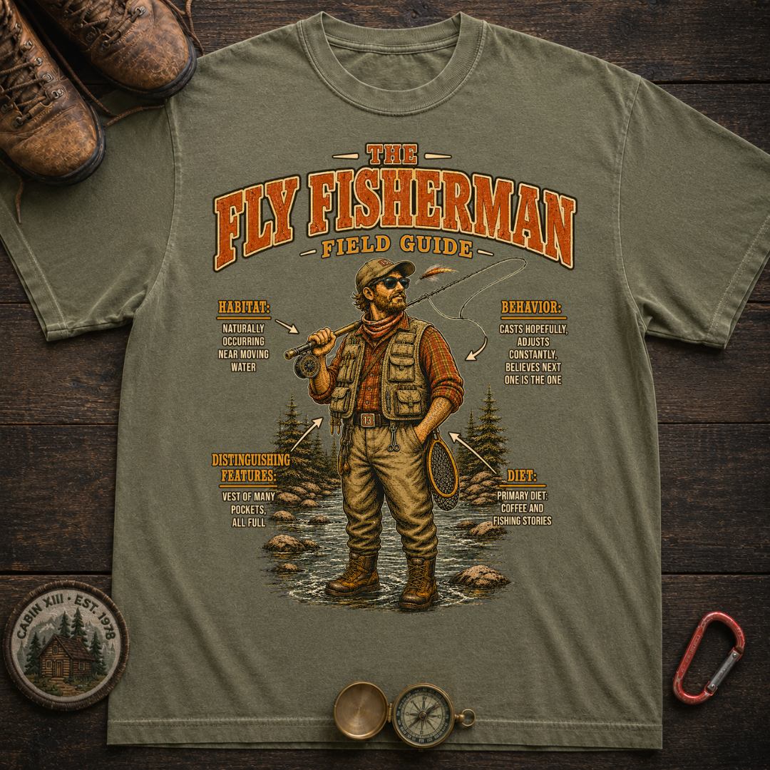 Fly Fisherman Field Guide Tee