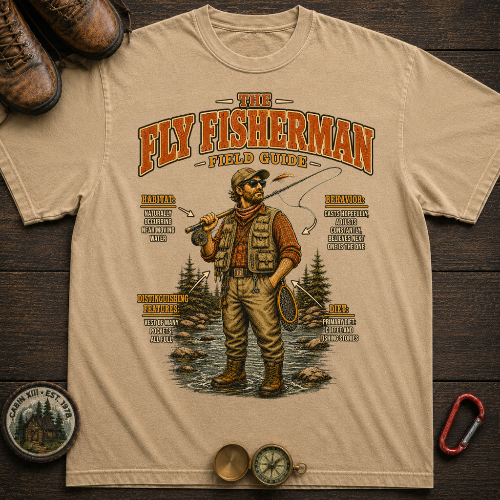 Fly Fisherman Field Guide Tee