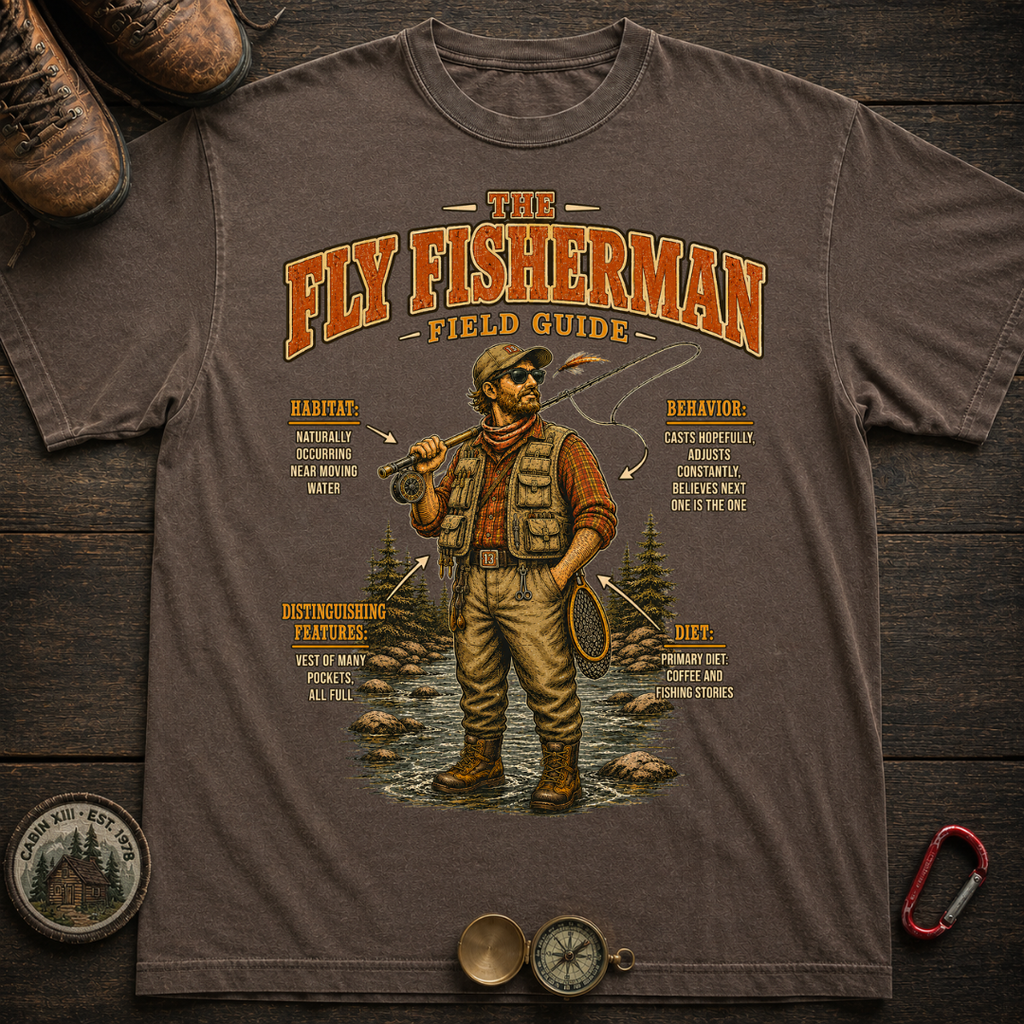 Fly Fisherman Field Guide Tee