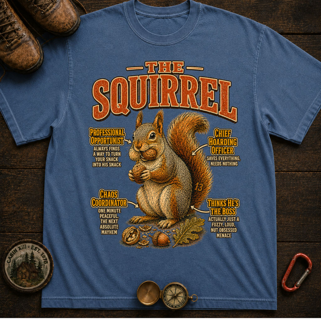 Squirrel Field Guide Tee