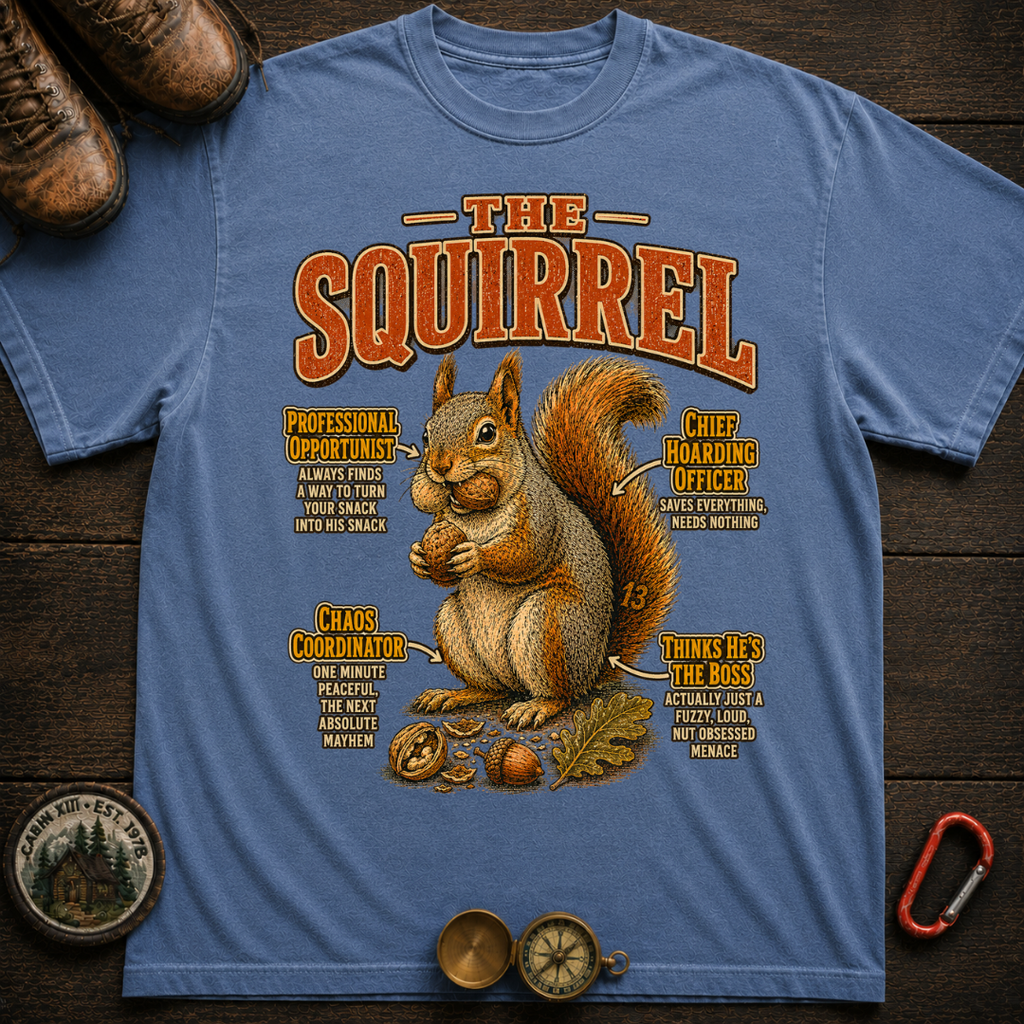 Squirrel Field Guide Tee