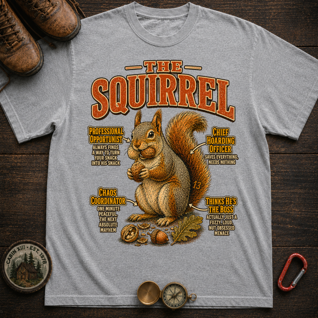 Squirrel Field Guide Tee