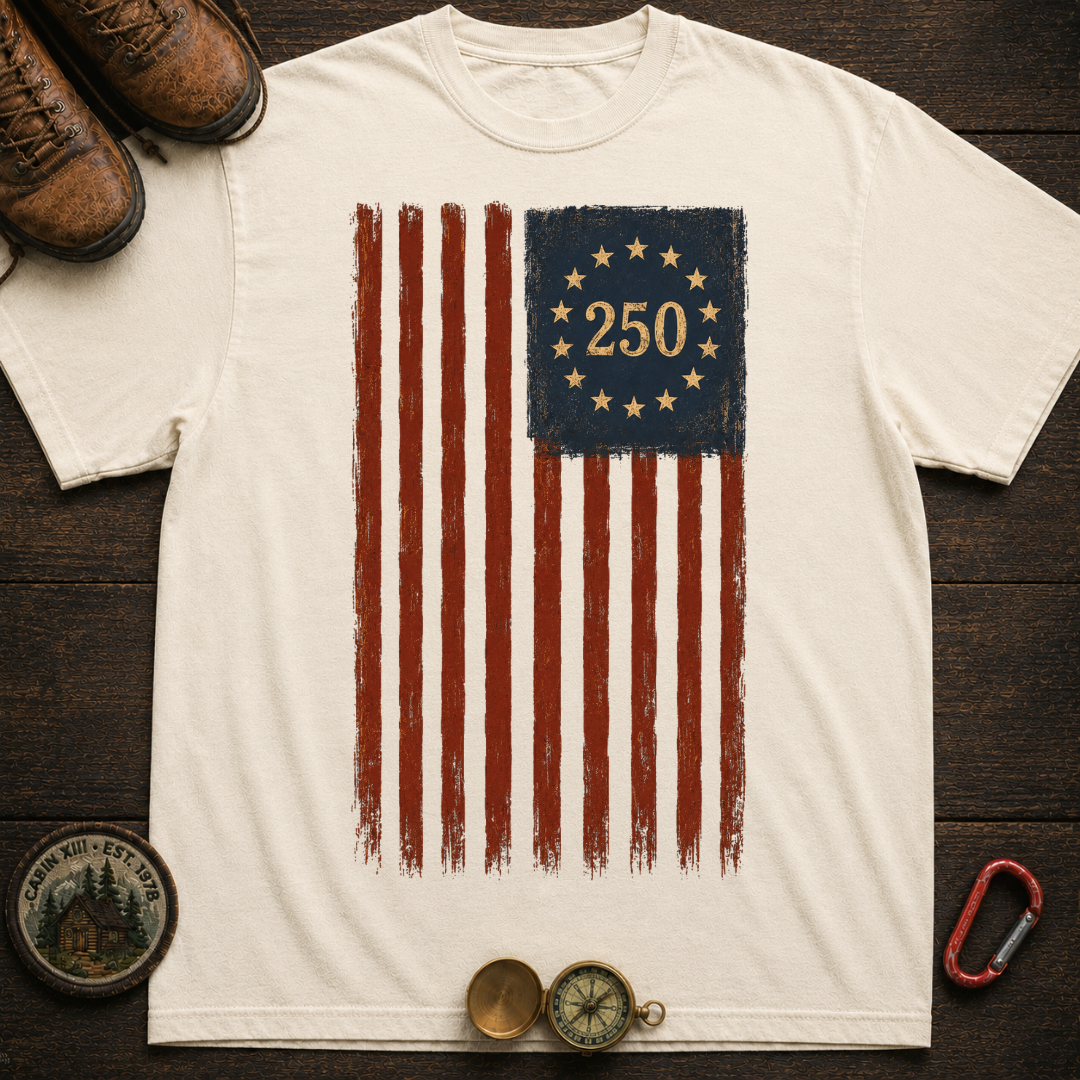 4th of July 250th Anniversary Tee