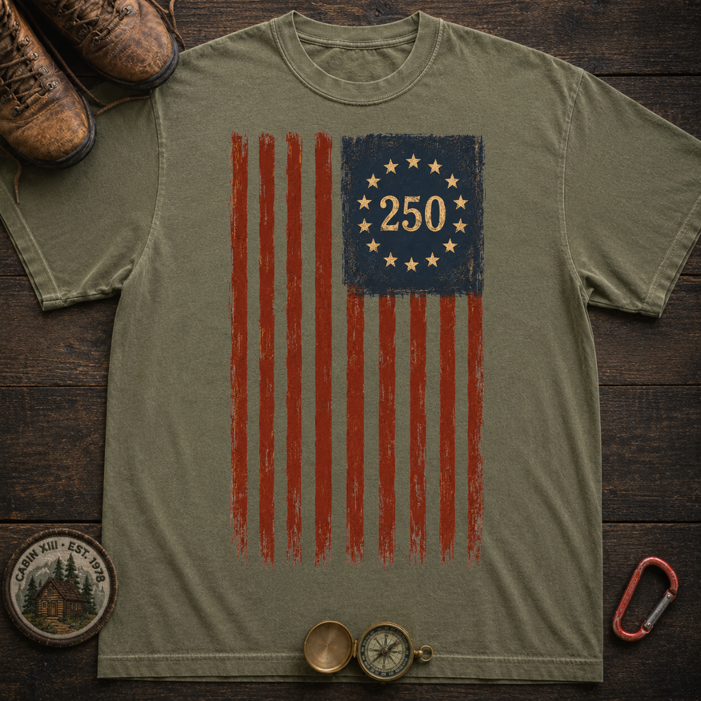 4th of July 250th Anniversary Tee