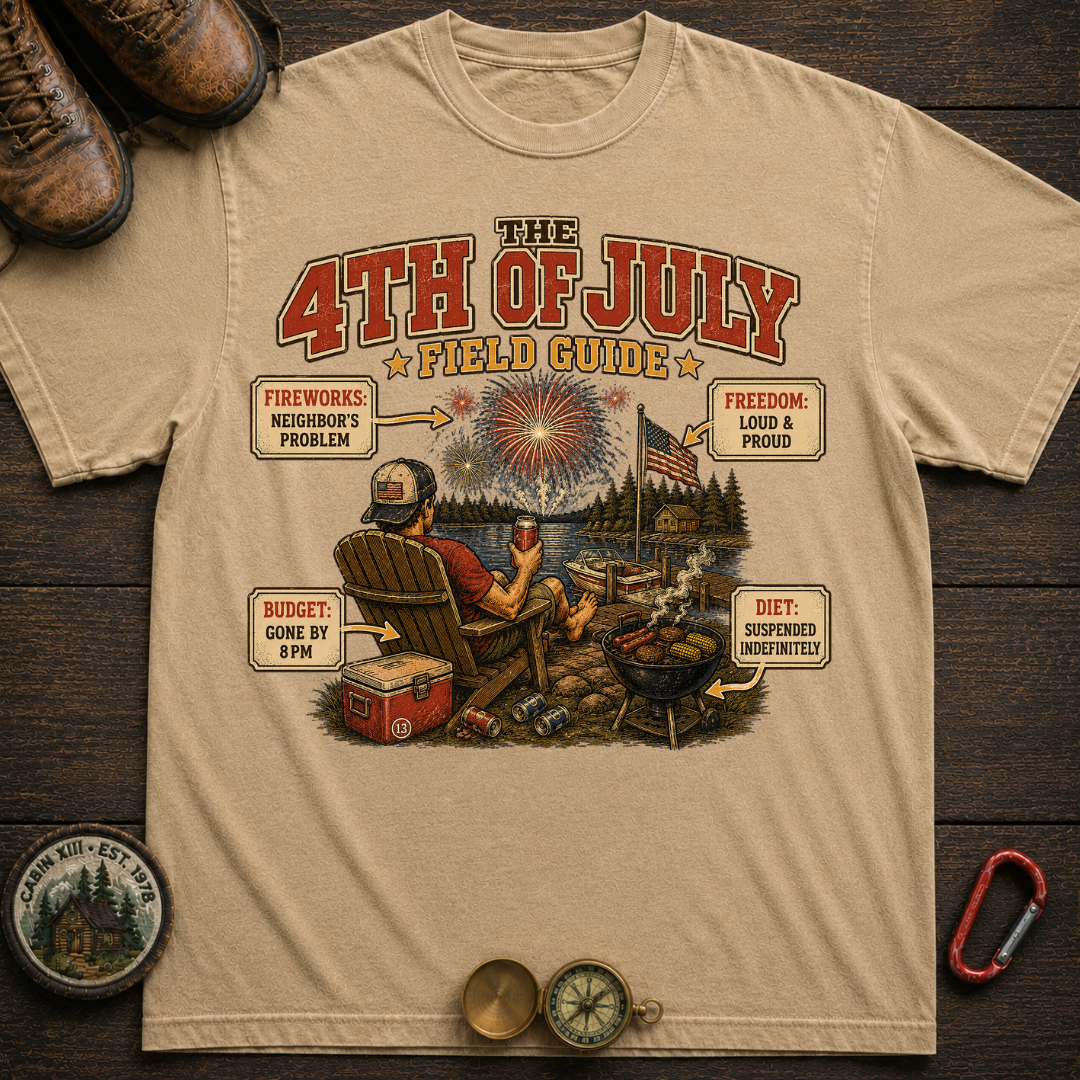 4th of July Field Guide Tee