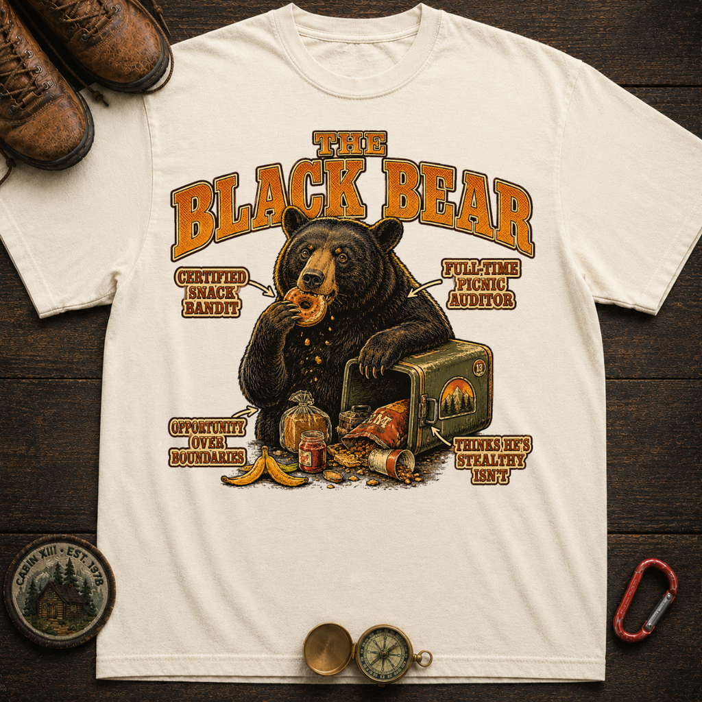 Black Bear Field Guide Tee
