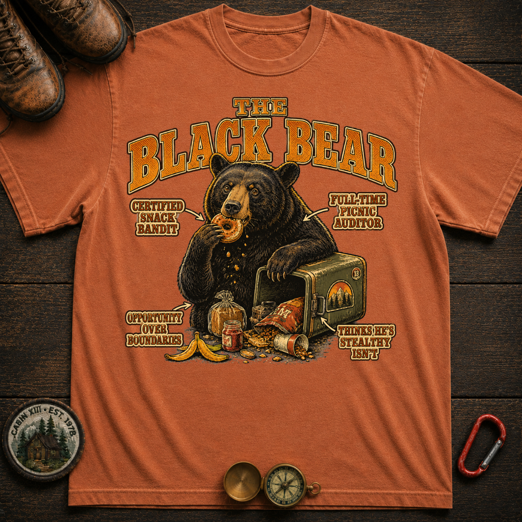 Black Bear Field Guide Tee