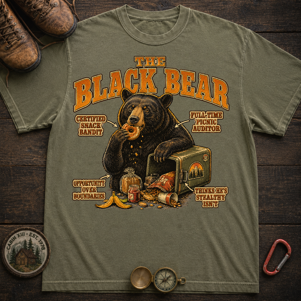 Black Bear Field Guide Tee