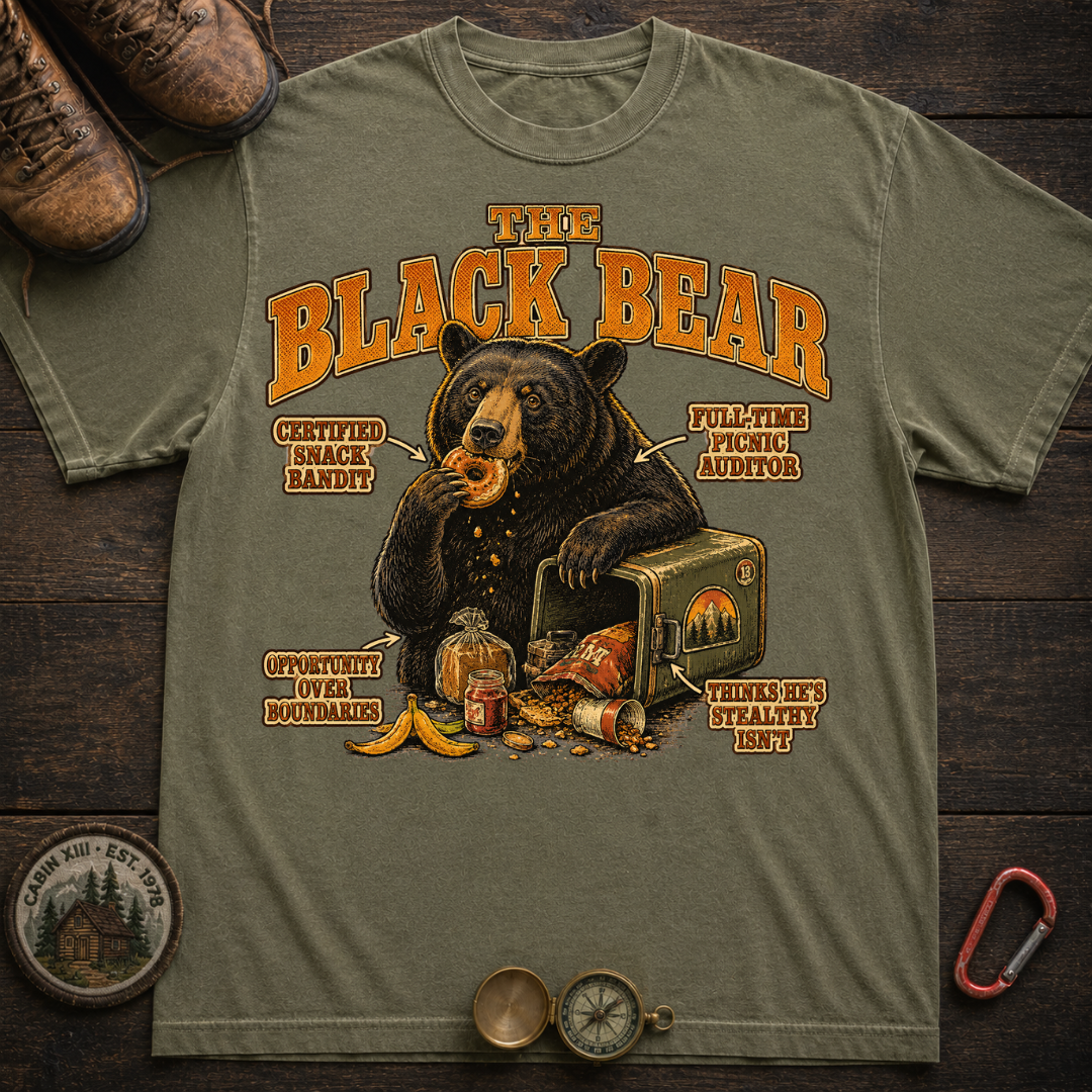 Black Bear Field Guide Tee