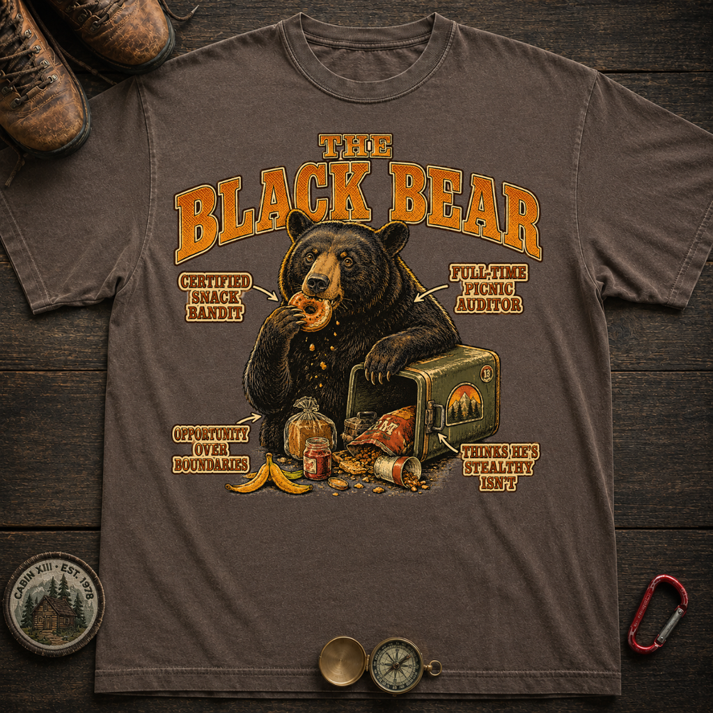Black Bear Field Guide Tee