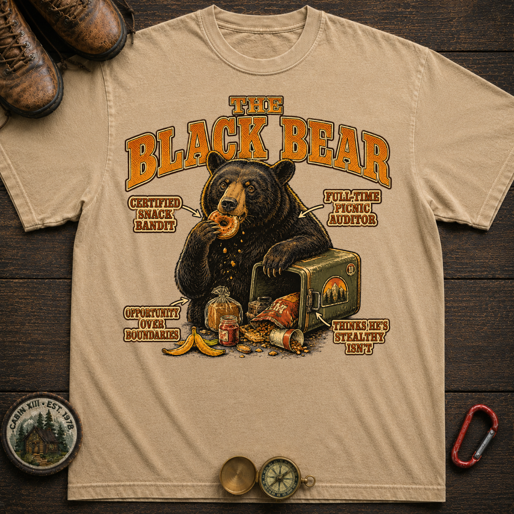 Black Bear Field Guide Tee