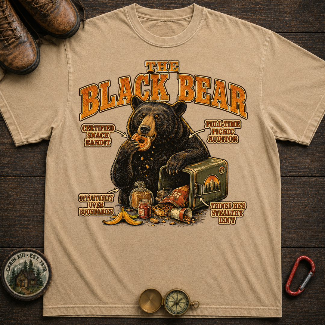 Black Bear Field Guide Tee